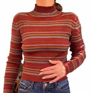 Pink Republic Stripped Long Sleeve Large